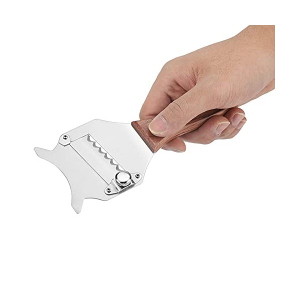 Rasoir à Truffe de Cuisine, Rasage au Chocolat, Trancheur de Fromage à Truffe en Acier Inoxydable, Lame Réglable, Rasoir à Ch