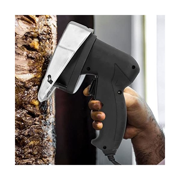 Topyond Machine à Trancher la Viande électrique Coupe-Viande Portatif avec Réglage De Lépaisseur Rasoir à Viande électrique 