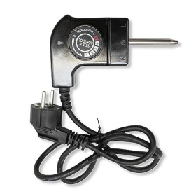 DOJA Barcelona | Cordon Thermostat Plancha | Pack 1 | Prise Plancha | 10A | Cable dAlimentation Plancha Electrique 90 °C | C