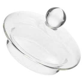 OUNONA couvercle de théière couvercle de remplacement de théière en verre couvercle en verre de théière couvercle transparent