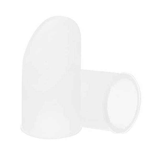 CALLARON Lot de 2 de bec verseur en silicone pour théière, couvercle de bec verseur anti-goutte, bec verseur, bouteille dhui