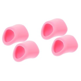 SHOWERORO Lot de 4 cache-becs de protection transparents pour bouilloire deau - Couvercles de bec verseur anti-gouttes - Ros