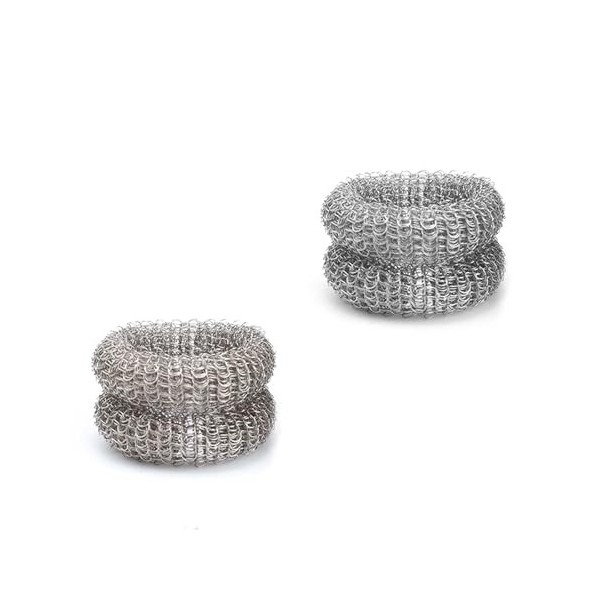 ZIJANG Anneau Anti Calcaire, 2 Pièces Anneau Éliminateur Calcaire, Acier Anoxydable Anneau Anticalcaire, Diamètre 5,5 cm, pou