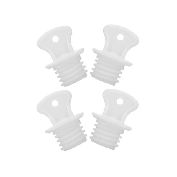 Healvian Lot de 4 couvercles de bouillotte, bouillottes, bouchons de fermeture pour bouillotte, bouchon de bouillotte, boucho