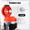 XIHIRCD 6pcs Joints Rechange pour Bouteille deau, Valve Silicone Insert en Plastique Accessoires Remplacement pour Valve en 