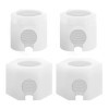Editbar Lot de 4 écrous de rechange pour Sodastream - Compatible avec Jet, Spirit, Easy, Duo, Fizzi, Terra, Crystal 1.0 & 2.0