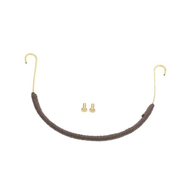 RORPOIR Poignée de théière en forme de U en cuivre avec couvercle en tricot Accessoires pour une manipulation sûre et un desi