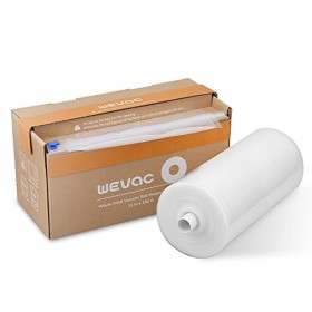 Wevac rouleau sous vide alimentaire, 28x4500cm avec boîte à découper, sans BPA, sac pour sous videuse alimentaire, sachet sou