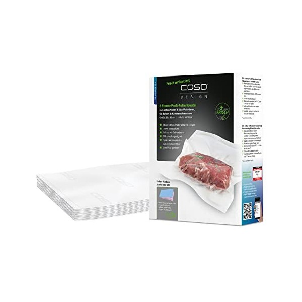 Caso 1245 sachets en plastique