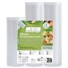 Anysea Sac Sous Vide Alimentaire 3 Rouleaux：20x1/28x2/x500 cm Rouleau Sous Vide Alimentaire sans BPA, Film sous vide alimenta