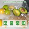 Anysea Sac Sous Vide Alimentaire 3 Rouleaux：20x1/28x2/x500 cm Rouleau Sous Vide Alimentaire sans BPA, Film sous vide alimenta