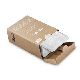 Wevac 200 Sachets 15x25cm Poche Sous Vide Alimentaire, Film Sous Vide Alimentaire Gaufrés sans BPA, Sac Congelation Sous Vide
