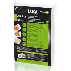 LAICA VT35012 - Pack de 100 Sachets pour Machine à Emballer Sous Vide, 20x28cm