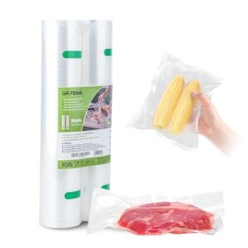 GRIFEMA GH82, Sacs de Conservation Sous Vide Alimentaire sans BPA, Compatible avec La Plupart des Machines Sous Vide, Rangeme