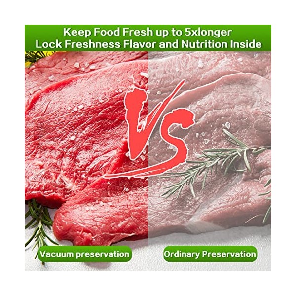 AIQII Lot de 6 rouleaux de film de 15 cm x 300 cm + 2 rouleaux de 20 cm x 300 cm + 2 rouleaux de 28 cm x 300 cm