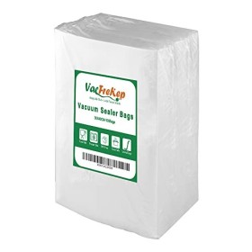 VacFreKep 100 Sacs 30x40cm Sacs Machine Sous Vide Alimentaire,sans BPA et LFGB Sac de Congelation Sous Vide,Compatible Avec n