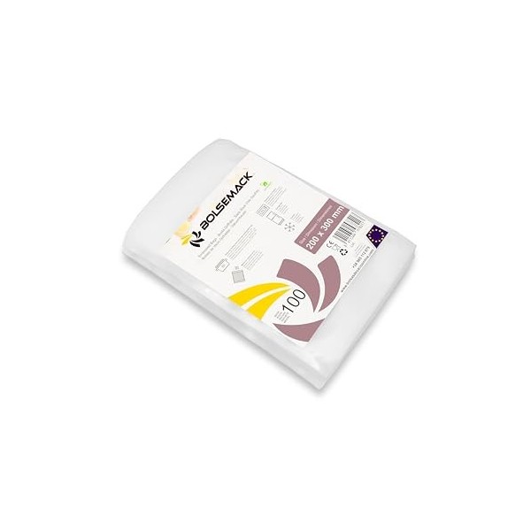 Sacs Sous vide gaufrés 200x300mm 20x30 cm. 100 unités.