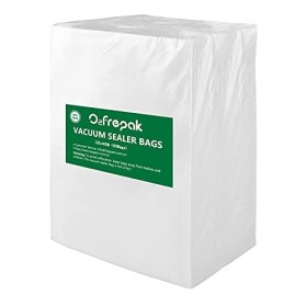 O2frepak 200 Sacs 20x30cm Sacs Machine Sous Vide Alimentaire,sans BPA et LFGB Sac de Congelation Sous Vide,Compatible Avec n