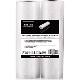 Rouleau de film sous vide alimentaire 28 cm x 15 m Sac sous vide alimentaire Rouleau sac sous vide alimentaire Rouleau sachet