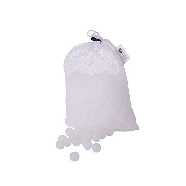 Oak & Steel - 275 Boules de Cuisson Sous Vide Premium 20 mm, Boules Sous Vide avec Filet - Réutilisables & 100% sans BPA - Ba