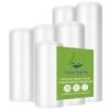 VacYaYa 6 Rouleau 15cm 1 et 3 20cm et 2 28cm x6m Rouleau Sacs Pour Machine Sous Vide Alimentaire,sans BPA et LFGB Sac de C