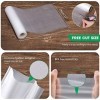 TEEUCNY Sac Sous Vide Alimentaire, 3 Rouleaux 28x400cm Rouleau Sacs Machine Sous Vide Alimentaire, Sans BPA, Sac de Congelati