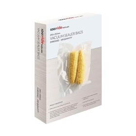 SousVideTools [SVT-06004] Vakuumbeutel, 100 Stück 250 x 350 mm , gaufrierte, lebensmittelechte Beutel zum Sous-Vide-Garen un