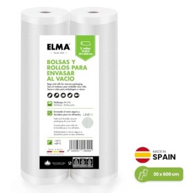 Lot de 2 rouleaux demballage sous vide avec technologie Line + | Nouvelle formule, système rayé, multicouche, sans BPA, fabr