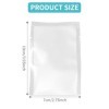 Lot de 100 petits sacs demballage sous vide - 7 x 10 cm - En nylon transparent - Sacs demballage universels sous vide - Sac