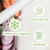 Rouleau de sacs sous vide pour aliments résistants, 2 rouleaux de sacs sous vide pour aliments 30 cm, sac gaufré sous vide po