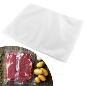 Lot de 100 sacs demballage sous vide, 10 x 15 cm, de qualité commerciale, épais gaufré, sacs de rangement sous vide, sacs de