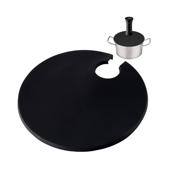 YCHYAN 28cm Couvercle Sous Vide en Silicone, Couvercle Sous Vide pour Cuisson de Précision, Couvercle Sous Vide pour Cuisson,