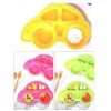 HK Online Mangeoire pour enfant en forme de voiture couleur aléatoire 