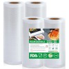Votoko Sachet Sous Vide Alimentaire, 28cm 12m + 20cm 12m Sac sous Vide Alimentaire, Rouleau Film Sous Vide Alimentaire, San