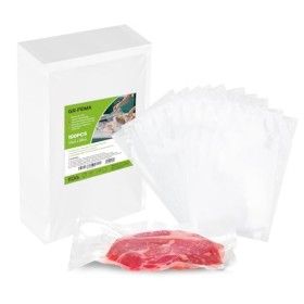 GRIFEMA GH81, Sacs de Conservation Sous Vide Alimentaire sans BPA, Compatible avec La Plupart des Machines Sous Vide, Rangeme