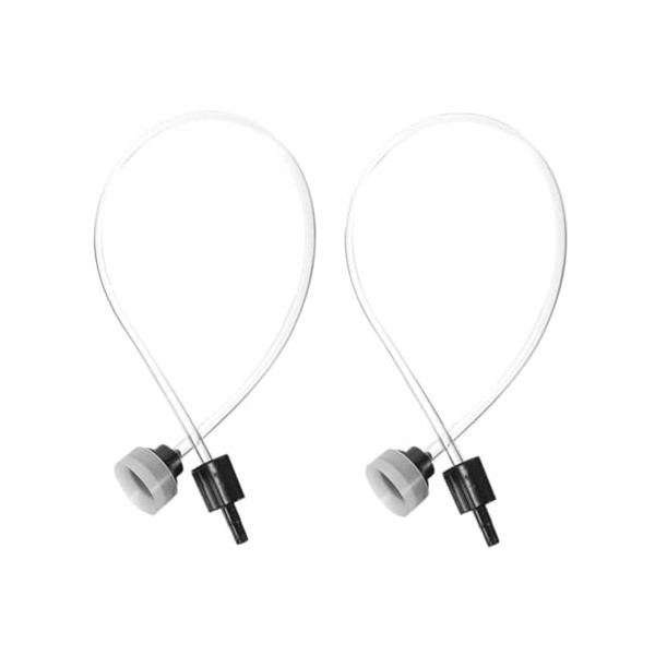 JECOMPRIS Lot de 2 machines à emballer sous vide - Tuyau de rechange - Adaptateur de vide de cuisine - Kit de fixation - Acce