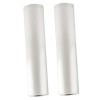 KOMBIUDA Lot de 2 rouleaux de sac de rangement sous vide, sacs hermétiques pour scellage sous vide, sacs hermétiques pour sce
