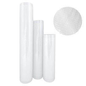 Ersozrin Lot de 3 rouleaux de sacs sous vide 15/20/25 x 300 cm pour appareil de mise sous vide, résistants à la cuisson et so