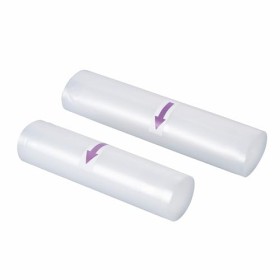 GALILEO Rouleaux de Scellage sous Vide en Plastique PA/PE Transparent Lot de 2 : Petit 500 x 22 x H. 1 cm et Grand 500 x 2