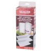 GALILEO Rouleaux de Scellage sous Vide en Plastique PA/PE Transparent Lot de 2 : Petit 500 x 22 x H. 1 cm et Grand 500 x 2