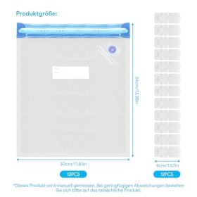 Sacs Sous Vide Alimentaire RéUtilisables, 30 X 40 cm Conservation Sacs Sous Vide, Sac Sous Vide RéUtilisables Sacs de, Sac de