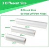 Sac Sous Vide Alimentaire, Sac de LAppareil de Mise Sous Vide, Sac de Congelation Sous Vide, 3PCS 12/15/20 x300cm Rouleau So