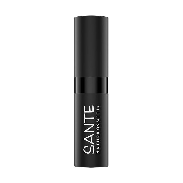 SANTE Naturkosmetik Lipstick 03 Sunset Rose Rouge à lèvres mat poudré mat pour une finition naturelle, soin des lèvres avec s