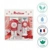 Polåar - Coffret Cadeau Trousse Laponie aux 3 Baies Arctiques - Crème Mains 25 ml + Baume à Lèvres 10 ml - 2 Soins nourrissan