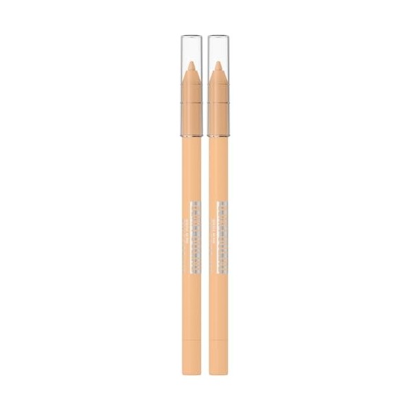 Maybelline New York - Crayon Gel Yeux Effet Tatouage - Waterproof & Tenue 36h - Tattoo Liner - Teinte : Biscotti Cream Lot d