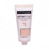 Maybelline Affinitone Perfecting And Protecting Foundation 30ml-16 Vanilla Rose Lot de 2 