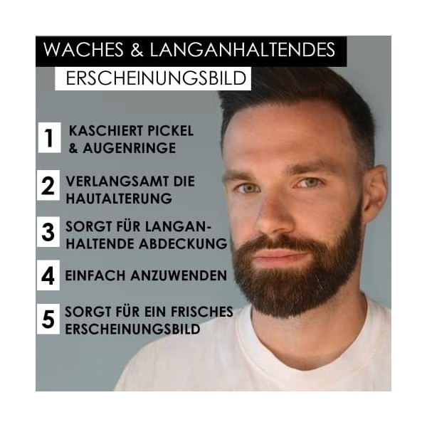 Maybelline New York - Stylo correcteur pour homme - Soin de la peau avec couleur - 5 teintes différentes - Pour masquer les c