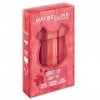 Maybelline New York - Coffret Superstay Teddy Tint - 3 Blush à Lèvres Teddy Tint - Effet Mat Fondu - Tenue Longue Durée - Tei