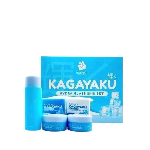 Rosmar Kagayaku Hydra Glass Skin Kit de blanchiment instantané 10 fois