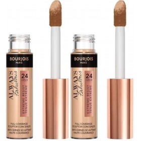 Bourjois, Anti-cernes Always Fabulous, 350 Light Sand, Correcteur Anti Cernes, Haute Couvrance, Tenue 24h, Acide Hyaluronique